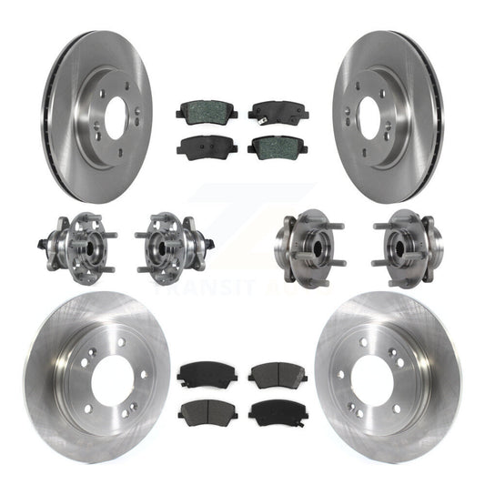 [Avant + Arrière] Kit d'ensemble roulement de roue et moyeu pour Kia Niro Hyundai Ioniq KBB-122680