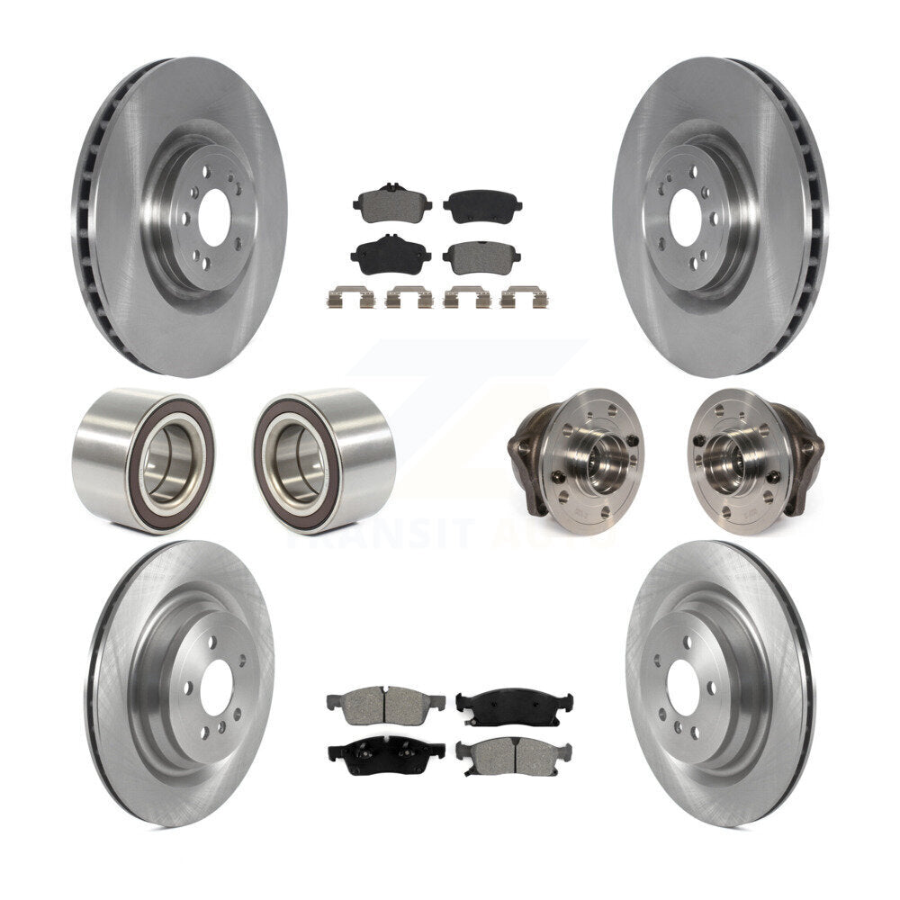 [Avant + Arrière] Kit d'ensemble roulement de roue et moyeu pour Mercedes-Benz GL450 GL350 ML400 ML250 KBB-122681