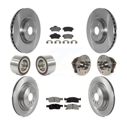 [Avant + Arrière] Kit d'ensemble roulement de roue et moyeu pour Mercedes-Benz GL450 GL350 ML400 ML250 KBB-122681