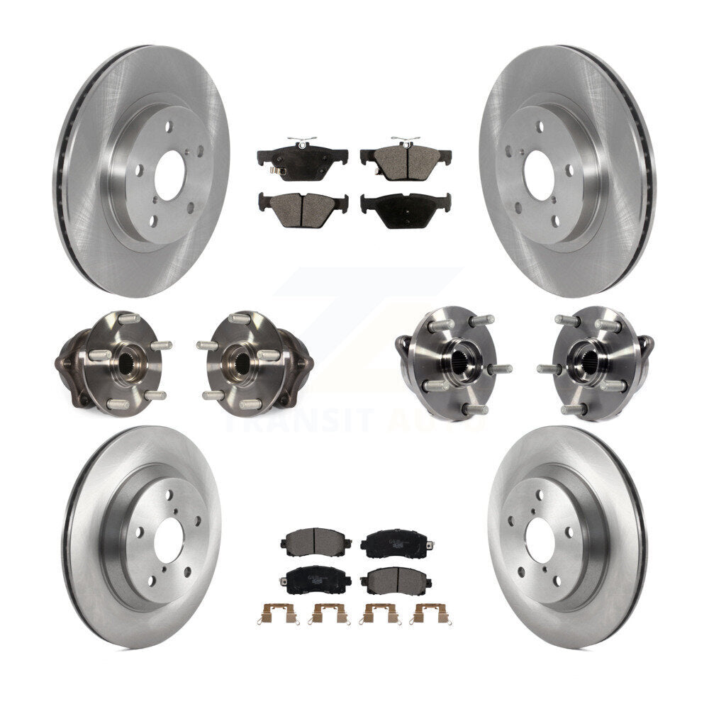 [Avant + Arrière] Kit d'ensemble roulement de roue et moyeu pour 2019 Subaru Forester sans Sport Package KBB-122685