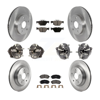 [Avant + Arrière] Kit d'ensemble roulement de roue et moyeu pour 2019 Subaru Forester sans Sport Package KBB-122685