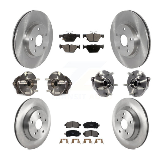 [Avant + Arrière] Kit d'ensemble roulement de roue et moyeu pour 2019 Subaru Forester sans Sport Package KBB-122685