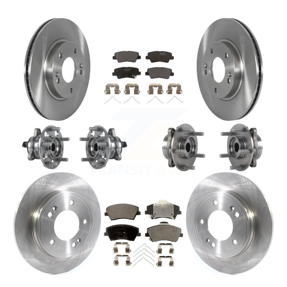 [Avant + Arrière] Kit d'ensemble roulement de roue et moyeu pour Kia Niro Hyundai Ioniq KBB-122691