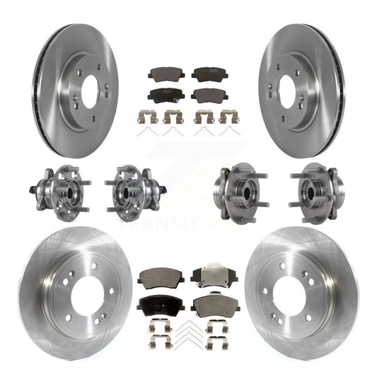 [Avant + Arrière] Kit d'ensemble roulement de roue et moyeu pour Kia Niro Hyundai Ioniq KBB-122691