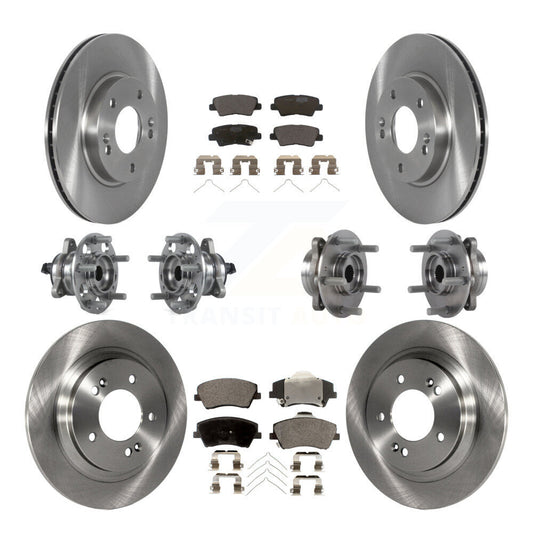 [Avant + Arrière] Kit d'ensemble roulement de roue et moyeu pour 2018-2019 Kia Niro Hyundai Ioniq KBB-122692
