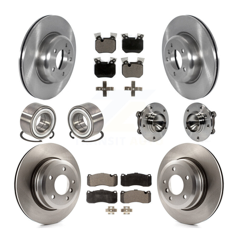 [Avant + Arrière] Kit d'ensemble roulement de roue et moyeu pour BMW 135i 135is KBB-122698