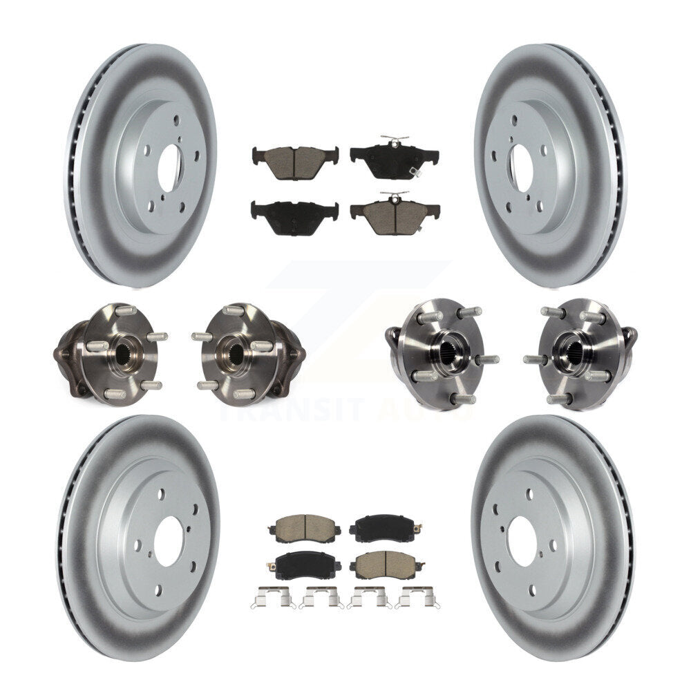 [Avant + Arrière] Kit d'ensemble roulement de roue et moyeu pour 2019 Subaru Forester sans Sport Package KBB-122706