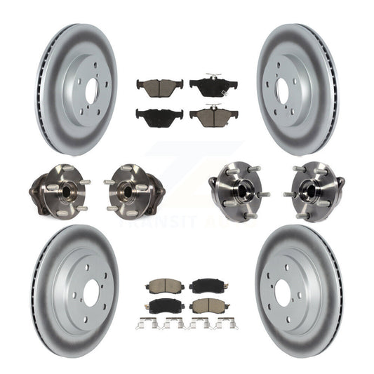 [Avant + Arrière] Kit d'ensemble roulement de roue et moyeu pour 2019 Subaru Forester sans Sport Package KBB-122706