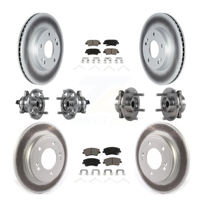 [Avant + Arrière] Kit d'ensemble roulement de roue et moyeu pour Kia Niro Hyundai Ioniq KBB-122708