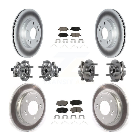 [Avant + Arrière] Kit d'ensemble roulement de roue et moyeu pour Kia Niro Hyundai Ioniq KBB-122708