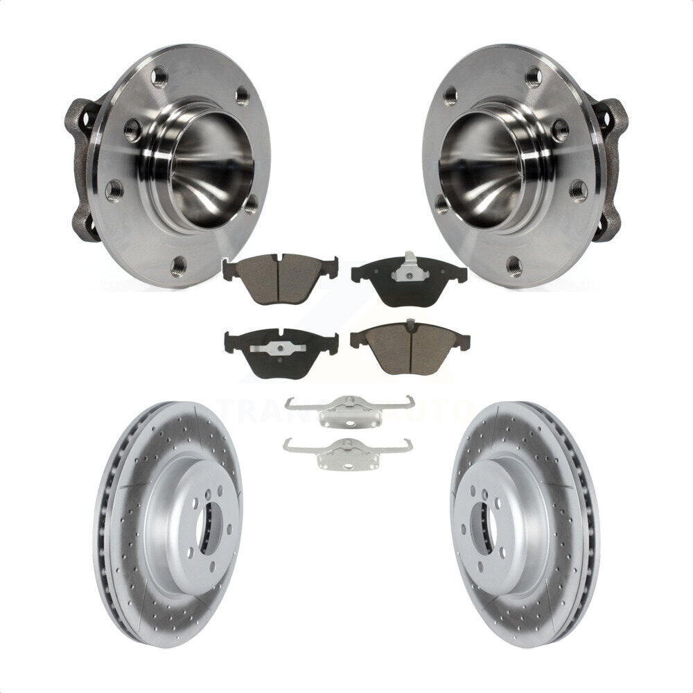 [Avant] Kit d'ensemble roulement de roue et moyeu pour 2012 BMW 335i Convertible Coupe Blue Painted Calipers KBB-122725