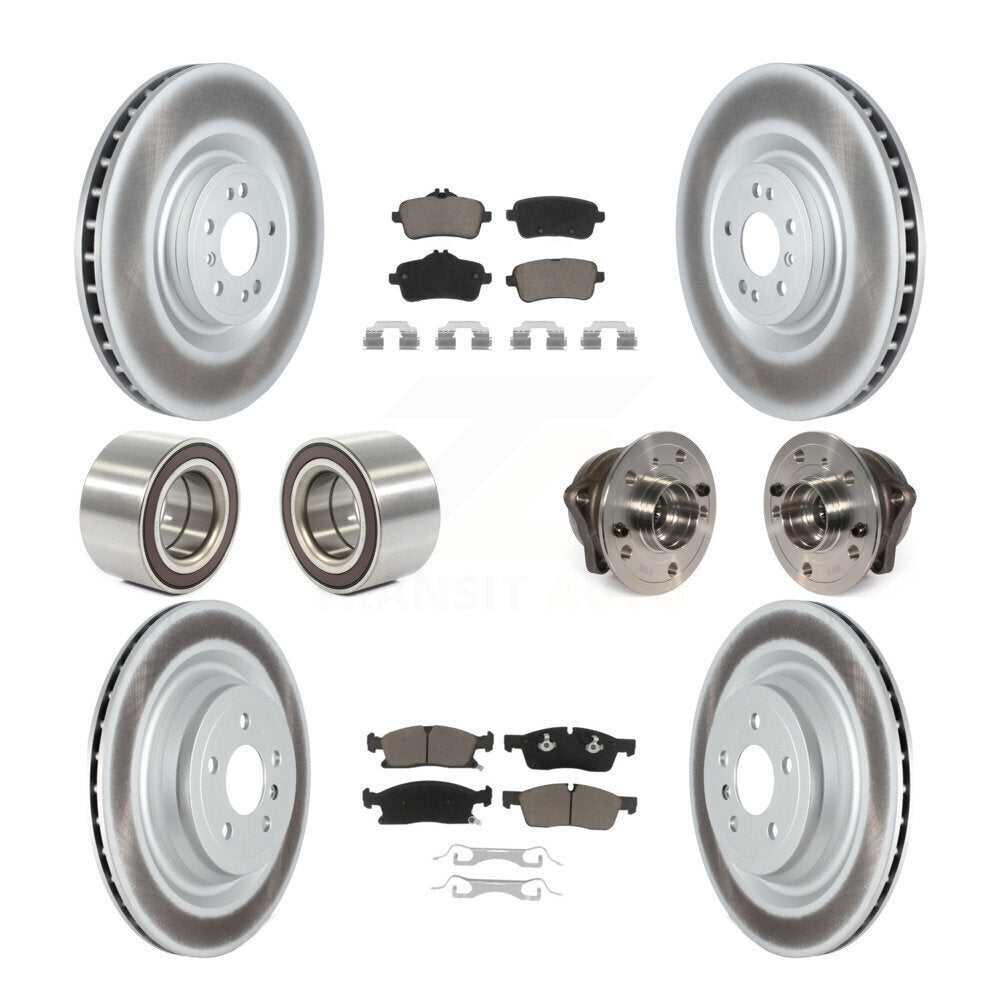 [Avant + Arrière] Kit d'ensemble roulement de roue et moyeu pour Mercedes-Benz GL450 GL350 ML400 ML250 KBB-122732