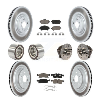 [Avant + Arrière] Kit d'ensemble roulement de roue et moyeu pour Mercedes-Benz GL450 GL350 ML400 ML250 KBB-122732