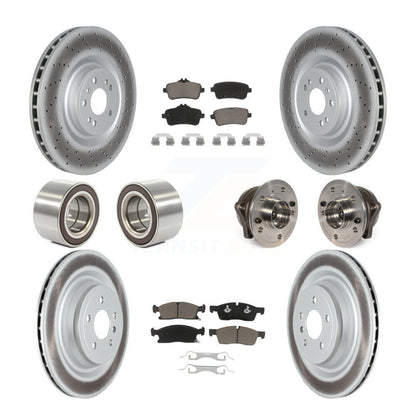 [Avant + Arrière] Kit d'ensemble roulement de roue et moyeu pour Mercedes-Benz GL450 GL350 ML400 ML250 KBB-122733