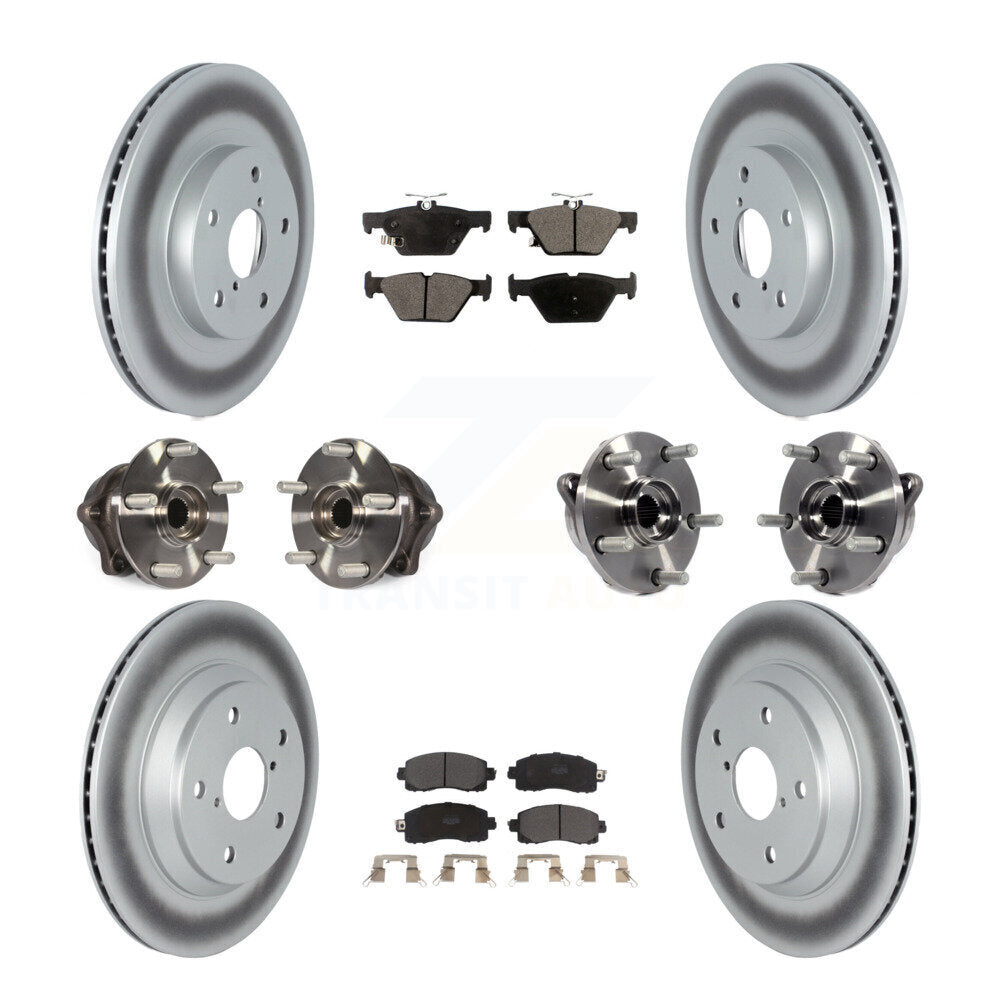 [Avant + Arrière] Kit d'ensemble roulement de roue et moyeu pour 2019 Subaru Forester sans Sport Package KBB-122742