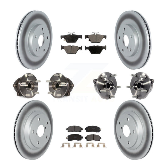 [Avant + Arrière] Kit d'ensemble roulement de roue et moyeu pour 2019 Subaru Forester sans Sport Package KBB-122742