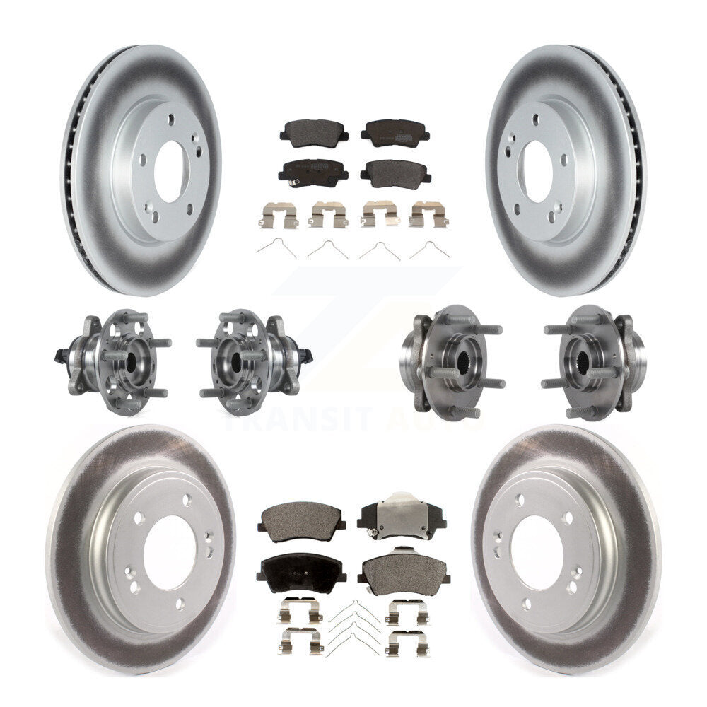 [Avant + Arrière] Kit d'ensemble roulement de roue et moyeu pour Kia Niro Hyundai Ioniq KBB-122745