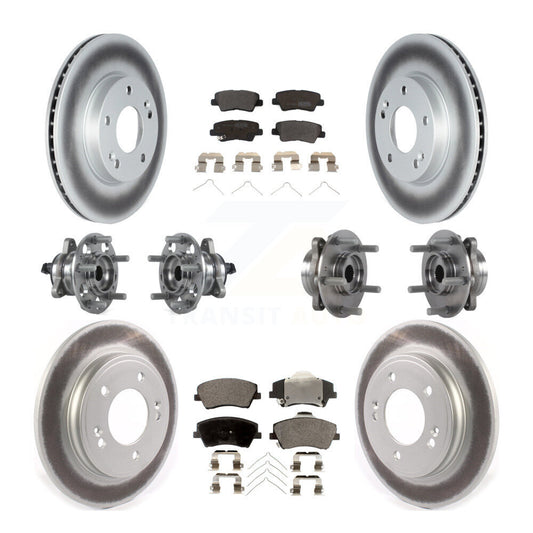 [Avant + Arrière] Kit d'ensemble roulement de roue et moyeu pour Kia Niro Hyundai Ioniq KBB-122745