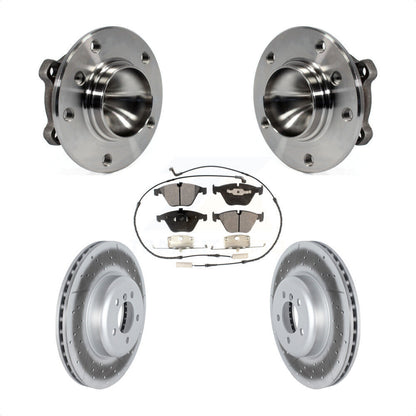 [Avant] Kit d'ensemble roulement de roue et moyeu pour 2012 BMW 335i Convertible Coupe Blue Painted Calipers KBB-122759