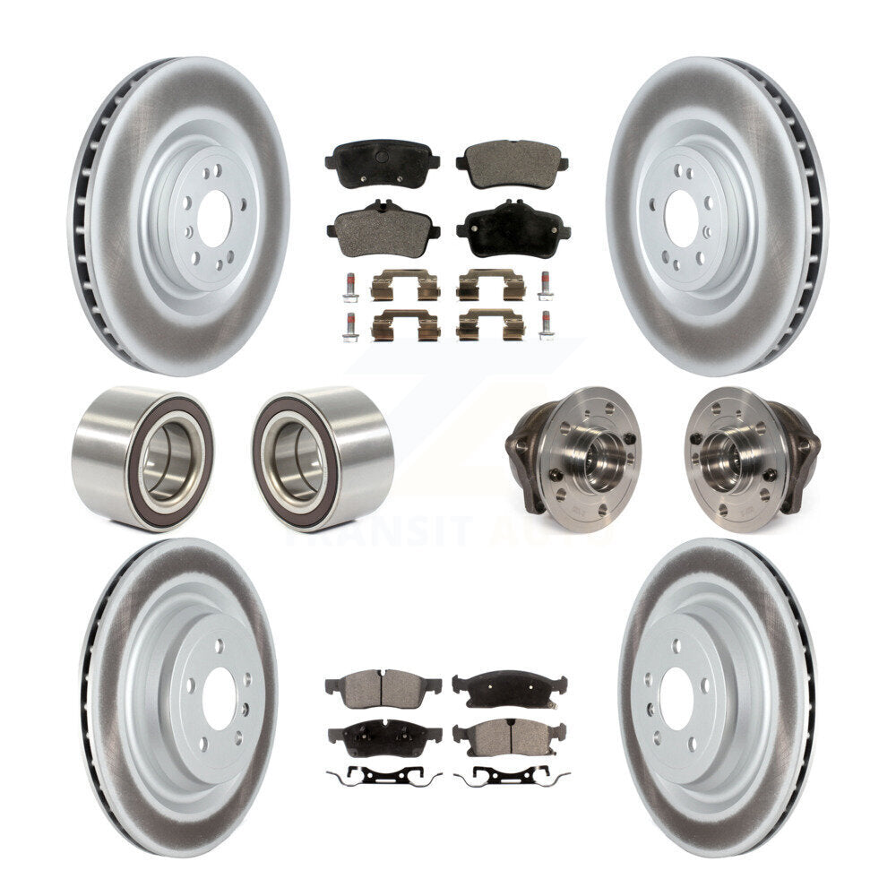 [Avant + Arrière] Kit d'ensemble roulement de roue et moyeu pour Mercedes-Benz GL450 GL350 ML250 KBB-122782