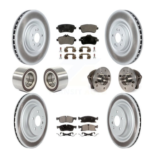 [Avant + Arrière] Kit d'ensemble roulement de roue et moyeu pour Mercedes-Benz GL450 GL350 ML250 KBB-122782