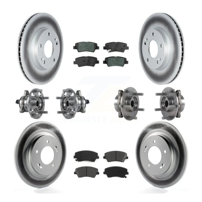 [Avant + Arrière] Kit d'ensemble roulement de roue et moyeu pour 2018-2019 Kia Niro Hyundai Ioniq KBB-122788