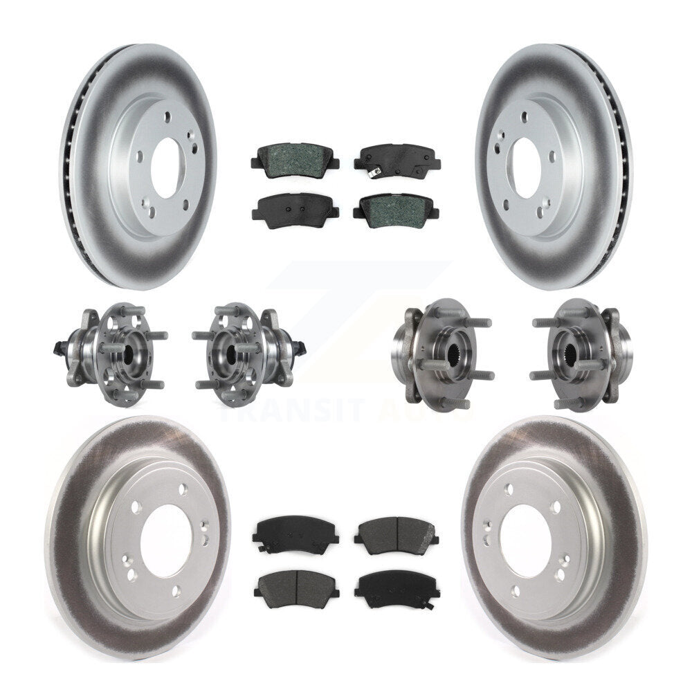 [Avant + Arrière] Kit d'ensemble roulement de roue et moyeu pour Kia Niro Hyundai Ioniq KBB-122789