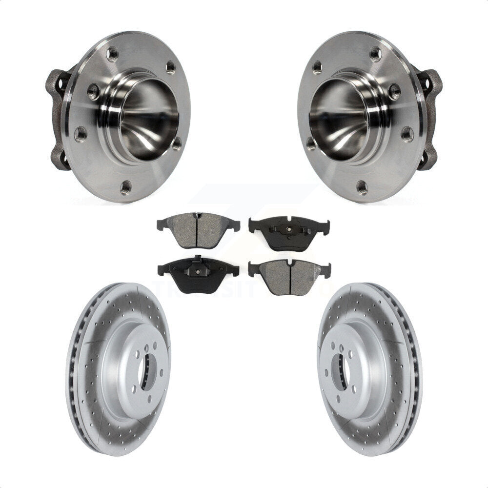 [Avant] Kit d'ensemble roulement de roue et moyeu pour 2012 BMW 335i Convertible Coupe Blue Painted Calipers KBB-122795