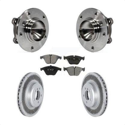 [Avant] Kit d'ensemble roulement de roue et moyeu pour 2012 BMW 335i Convertible Coupe Blue Painted Calipers KBB-122795