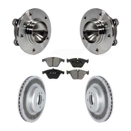 [Avant] Kit d'ensemble roulement de roue et moyeu pour 2012 BMW 335i Convertible Coupe Blue Painted Calipers KBB-122795