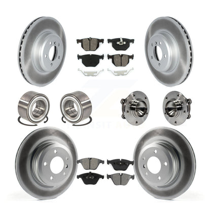 [Avant + Arrière] Kit d'ensemble roulement de roue et moyeu pour 2012 BMW 335i Convertible avec Blue Painted Calipers KBB-122802
