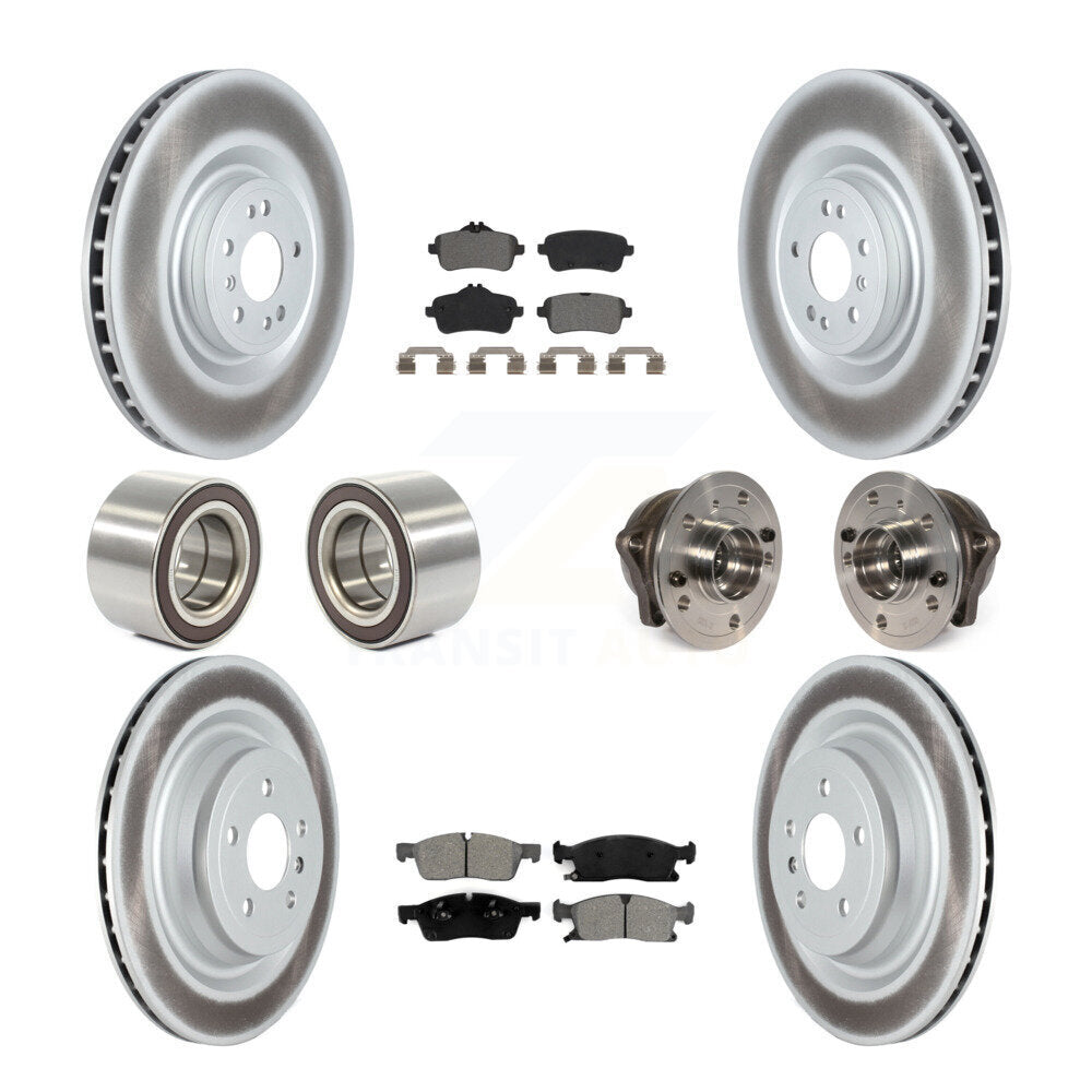 [Avant + Arrière] Kit d'ensemble roulement de roue et moyeu pour Mercedes-Benz GL450 GL350 ML250 KBB-122805