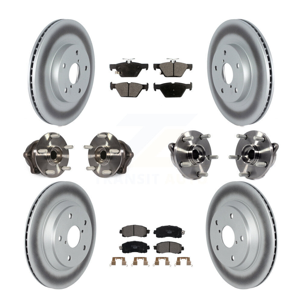 [Avant + Arrière] Kit d'ensemble roulement de roue et moyeu pour 2019 Subaru Forester sans Sport Package KBB-122815