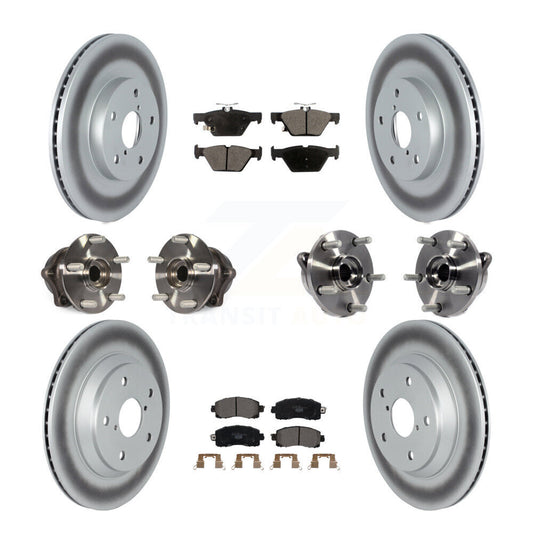 [Avant + Arrière] Kit d'ensemble roulement de roue et moyeu pour 2019 Subaru Forester sans Sport Package KBB-122815