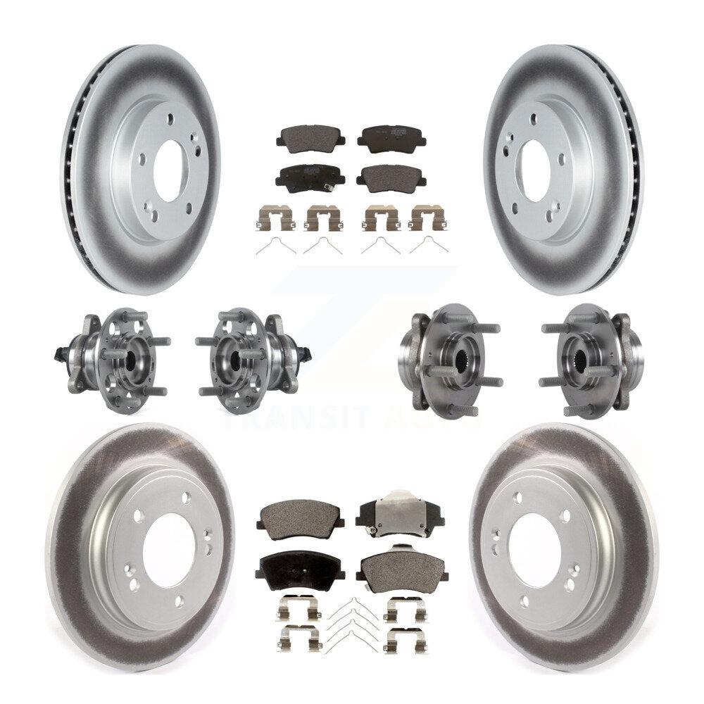 [Avant + Arrière] Kit d'ensemble roulement de roue et moyeu pour Kia Niro Hyundai Ioniq KBB-122817