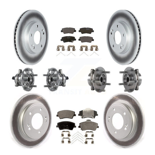 [Avant + Arrière] Kit d'ensemble roulement de roue et moyeu pour Kia Niro Hyundai Ioniq KBB-122817