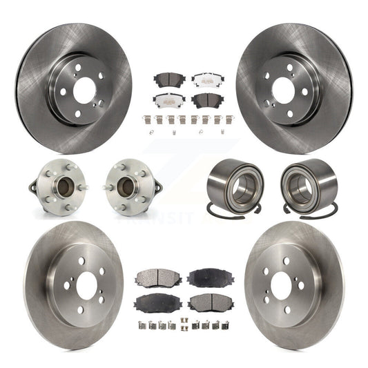 [Avant + Arrière] Kit de Roulement de roue pour 2019 Toyota Corolla Sedan avec 1.8L avec Electric Parking KBB-122905