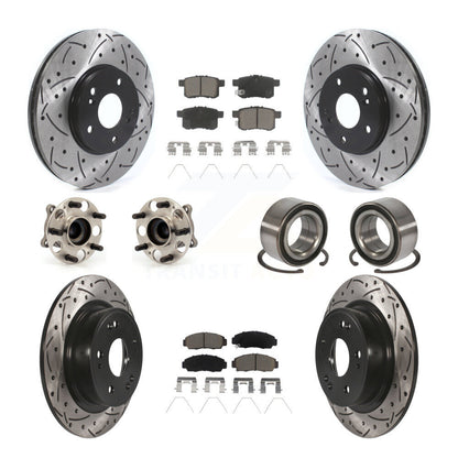 [Avant + Arrière] Kit de Roulement de roue pour Honda Accord Acura TSX KBB-122910