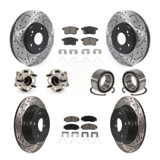 [Avant + Arrière] Kit de Roulement de roue pour Honda Accord Acura TSX KBB-122910