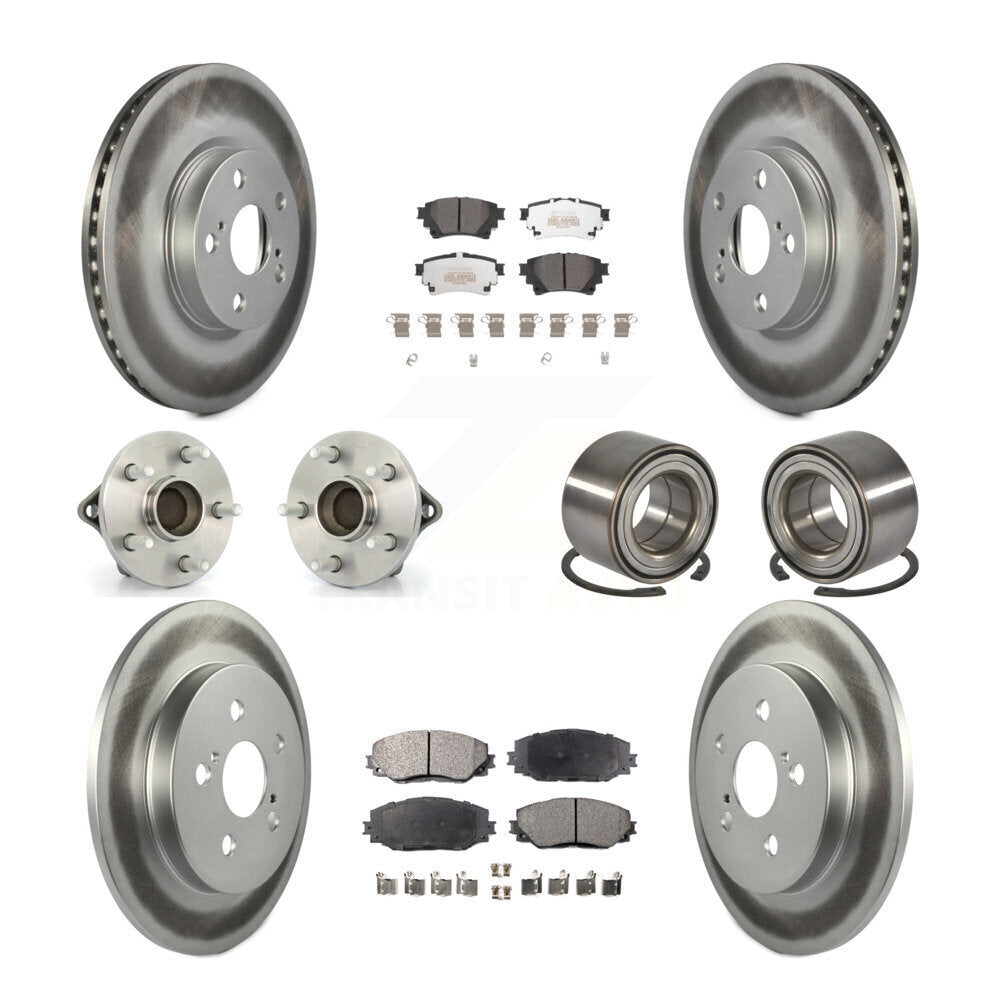 [Avant + Arrière] Kit de Roulement de roue pour 2019 Toyota Corolla Sedan avec 1.8L avec Electric Parking KBB-122939