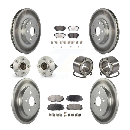 [Avant + Arrière] Kit de Roulement de roue pour 2019 Toyota Corolla Sedan avec 1.8L avec Electric Parking KBB-122939