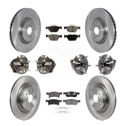 [Avant + Arrière] Kit d'ensemble roulement de roue et moyeu pour 2019 Subaru Ascent KBB-123048