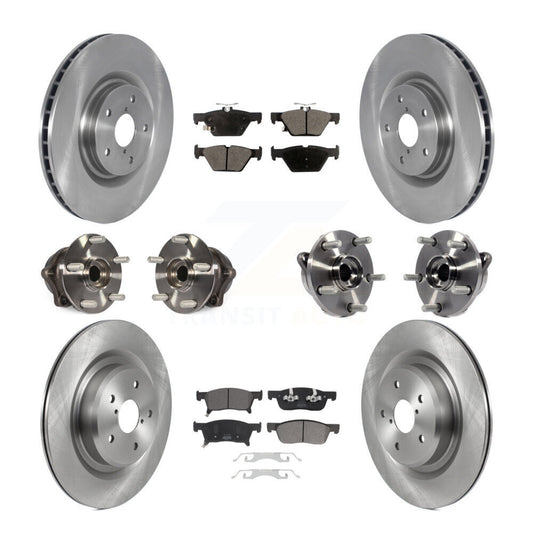 [Avant + Arrière] Kit d'ensemble roulement de roue et moyeu pour 2019 Subaru Ascent KBB-123048