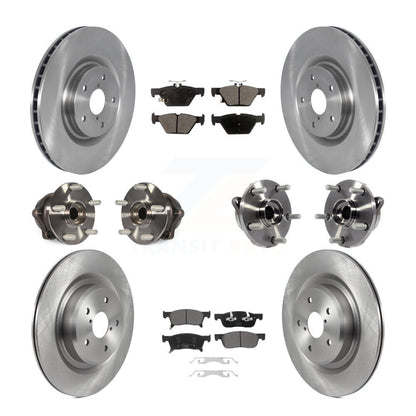 [Avant + Arrière] Kit d'ensemble roulement de roue et moyeu pour 2019 Subaru Ascent KBB-123051