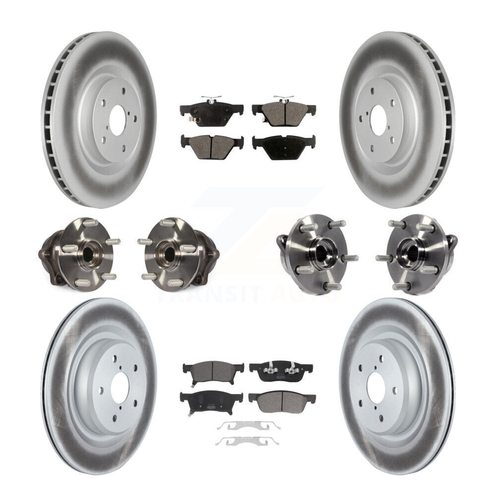 [Avant + Arrière] Kit d'ensemble roulement de roue et moyeu pour 2019 Subaru Ascent KBB-123085