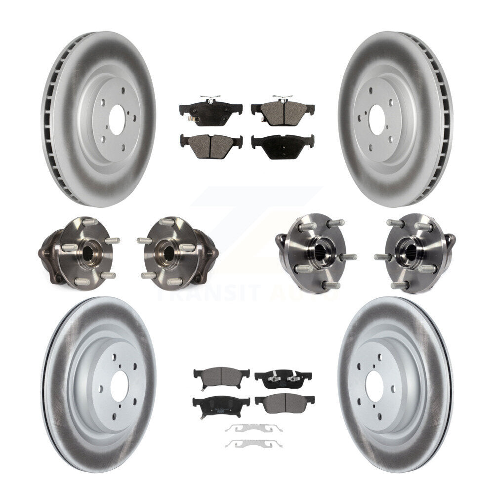 [Avant + Arrière] Kit d'ensemble roulement de roue et moyeu pour 2019 Subaru Ascent KBB-123102