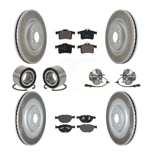 [Avant + Arrière] Kit d'ensemble roulement de roue et moyeu pour Jaguar XF KBB-123108