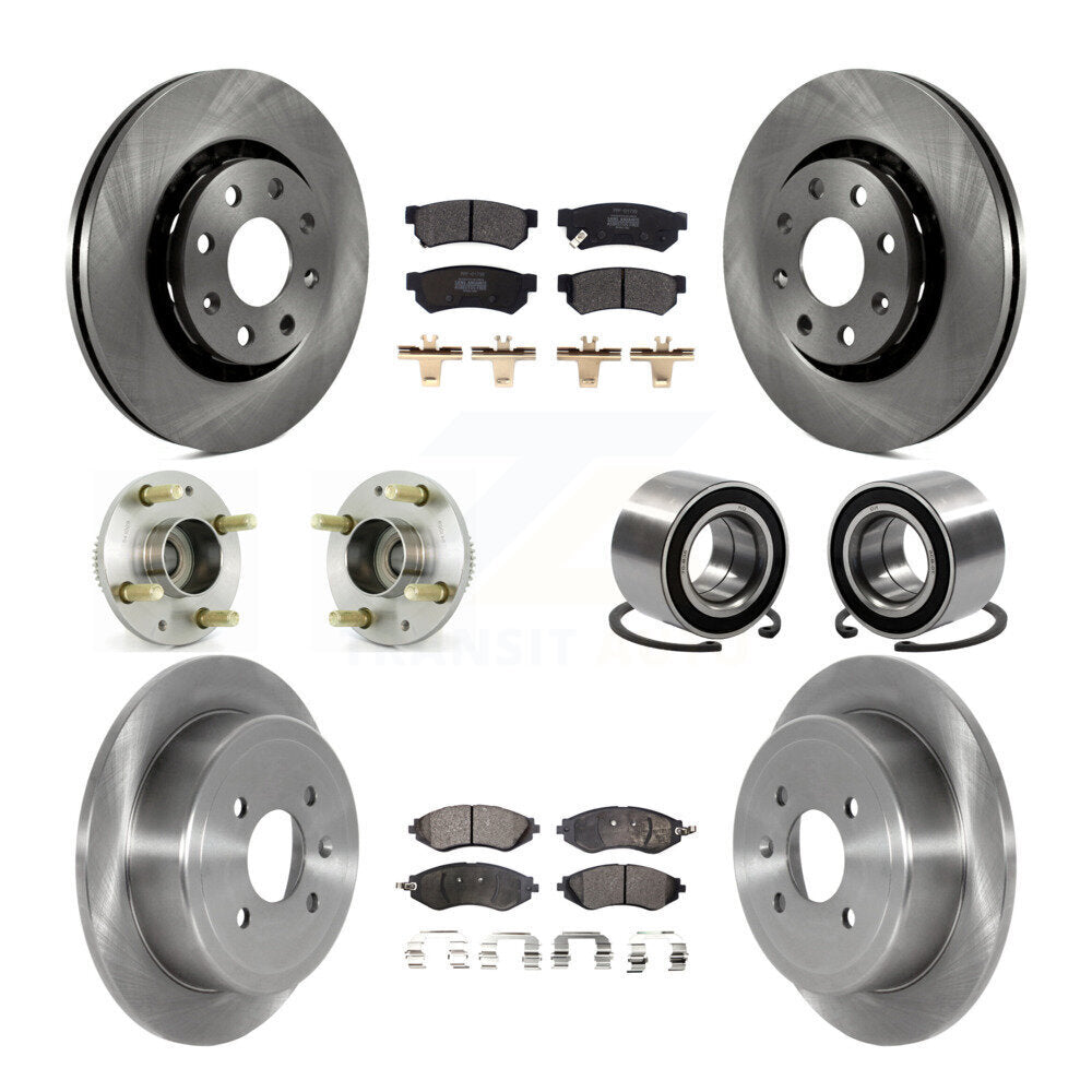 [Avant + Arrière] Kit de Roulement de roue pour 2015 Chevrolet Spark LT LS KBB-123147
