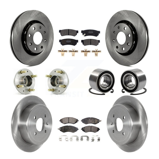 [Avant + Arrière] Kit de Roulement de roue pour 2015 Chevrolet Spark LT LS KBB-123147