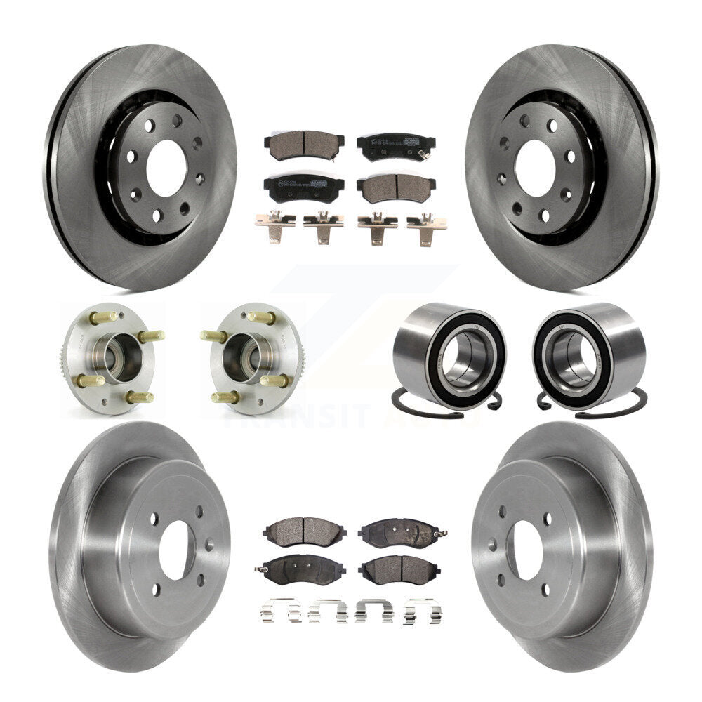 [Avant + Arrière] Kit de Roulement de roue pour 2015 Chevrolet Spark LT LS KBB-123149